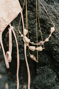 Centerpiece Necklace Gold Filled 18 inch