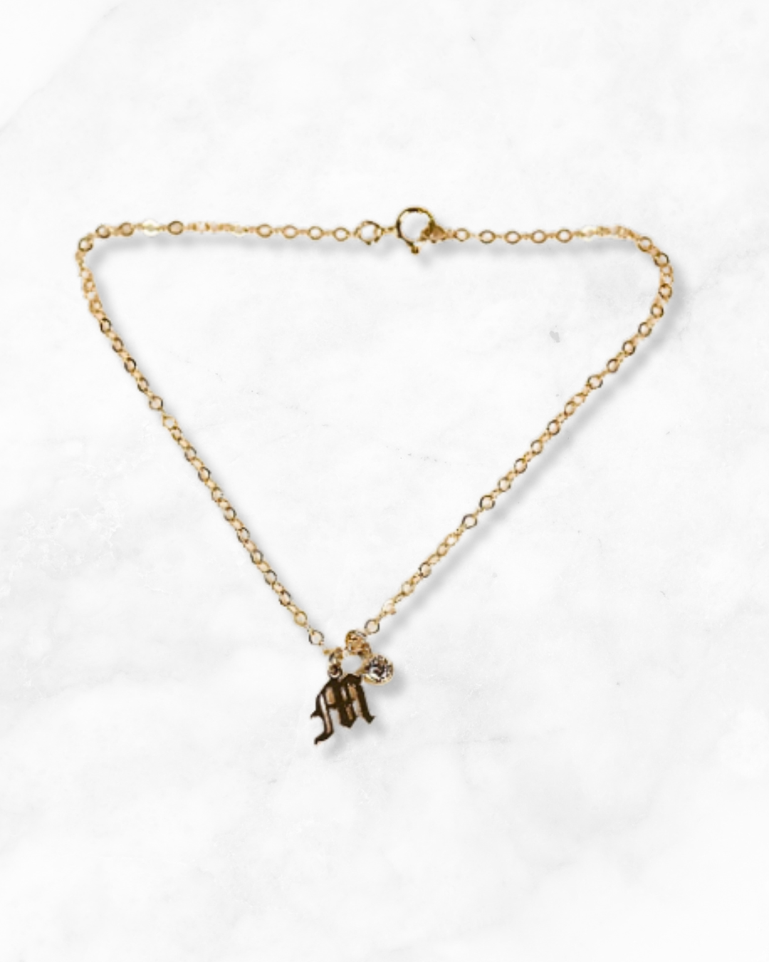 Bound Initial Bracelet