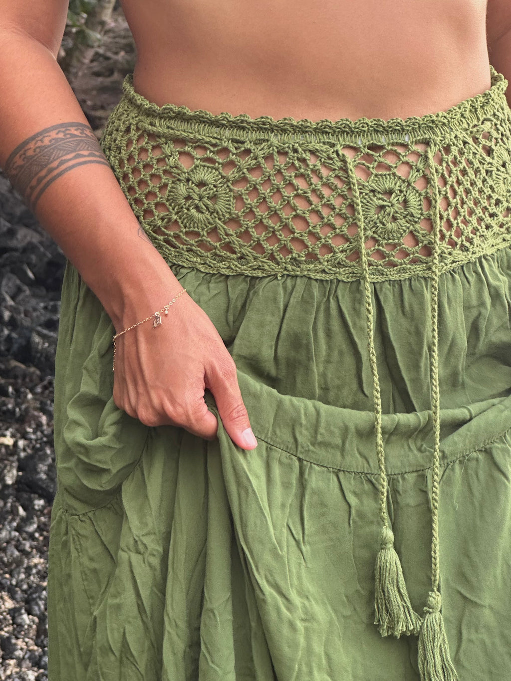 Bound Initial Bracelet