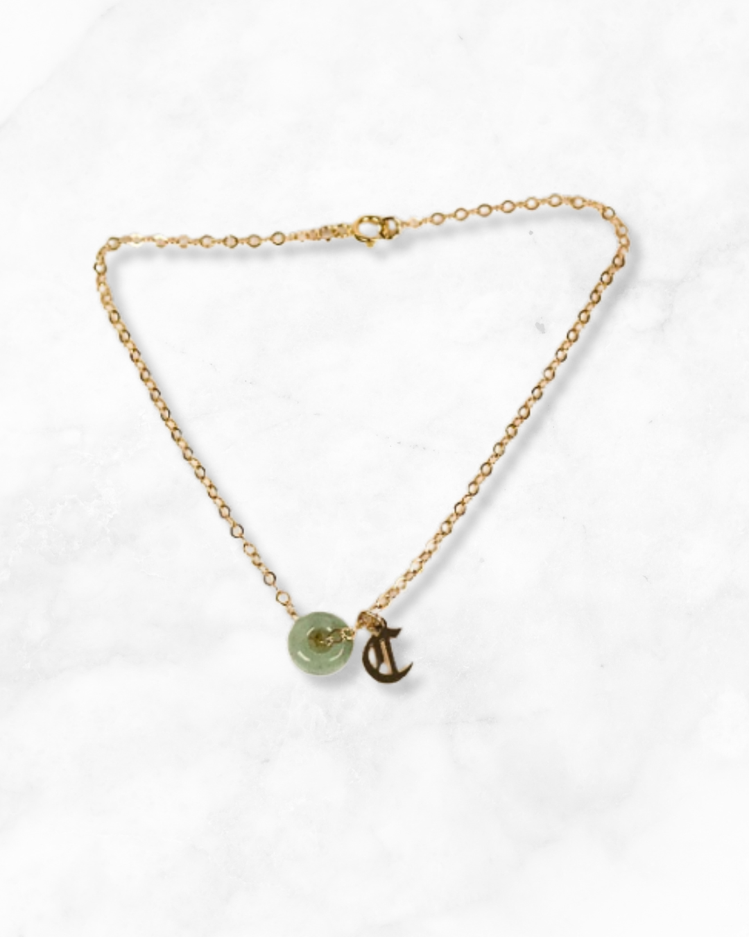 Bound Initial Bracelet