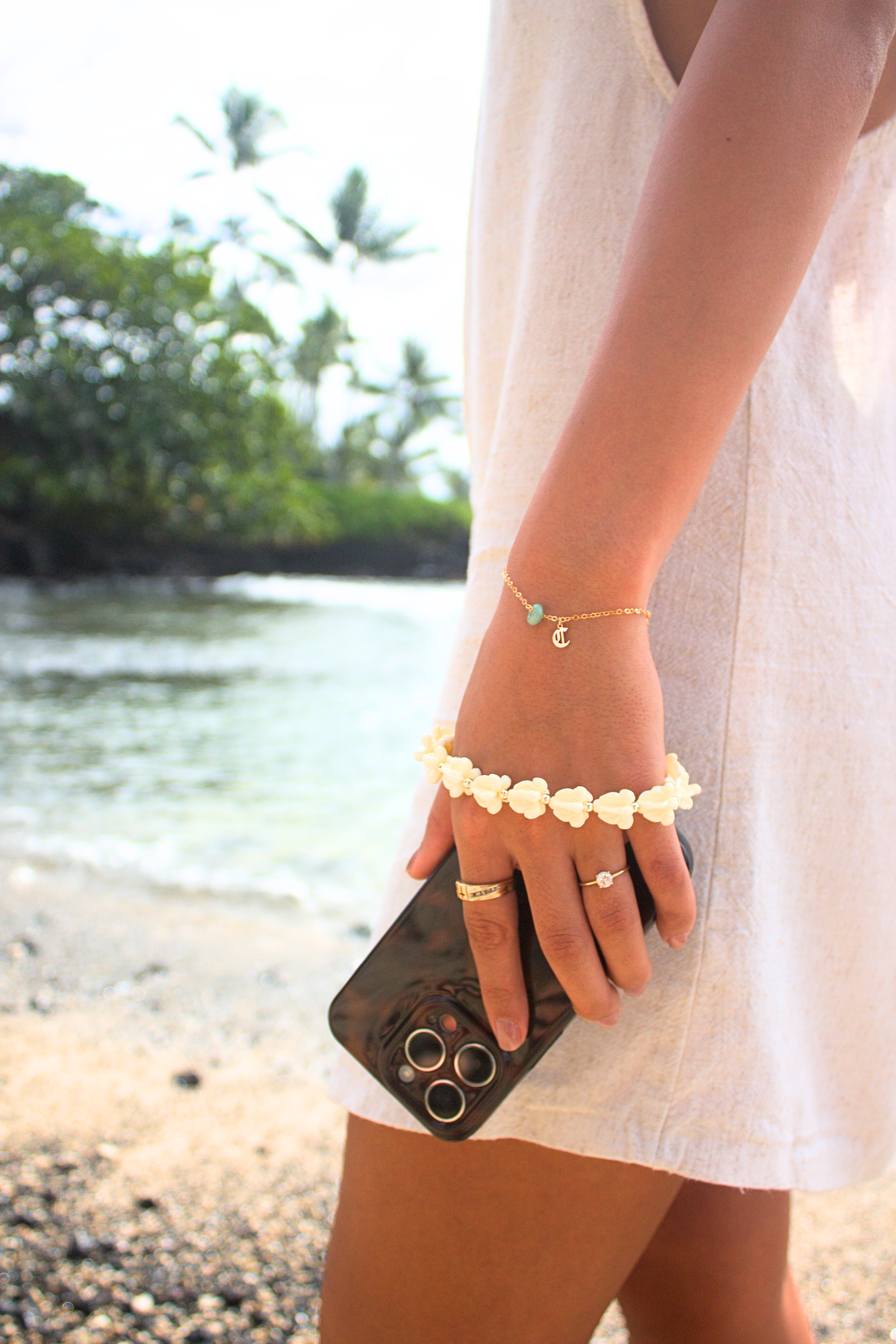 Bound Initial Bracelet